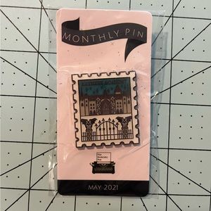 Bookish Box Crave Series Katmere Academy Monthly Pin